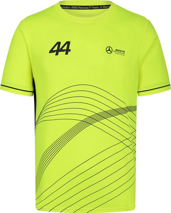 Mercedes Lewis Hamilton Shirt Neon 2024