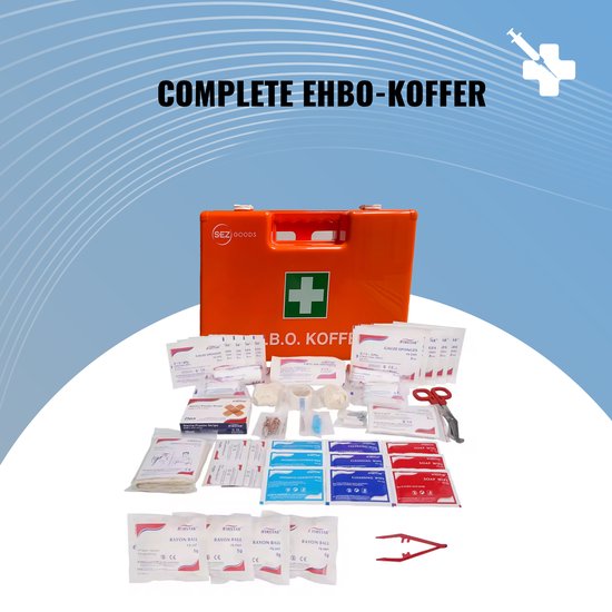 BHV Koffer Oranje Kruis - EHBO koffers kopen