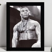 Mike Tyson Ingelijste Handtekening – 15 x 10cm In Klassiek Zwart Frame – Gedrukte handtekening – GOAT of Boxing