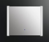 Badplaats Badkamerspiegel Lima LED - 80 x 61 cm - LED verlichting - Badkamer Spiegel - Spiegel Douche