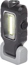 Werckmann WerkLamp met Magneet - LED Lamp - 3x AAA Batterijen - Wit Licht - Zwart Design - Kunststof Materiaal - 100 Lumen