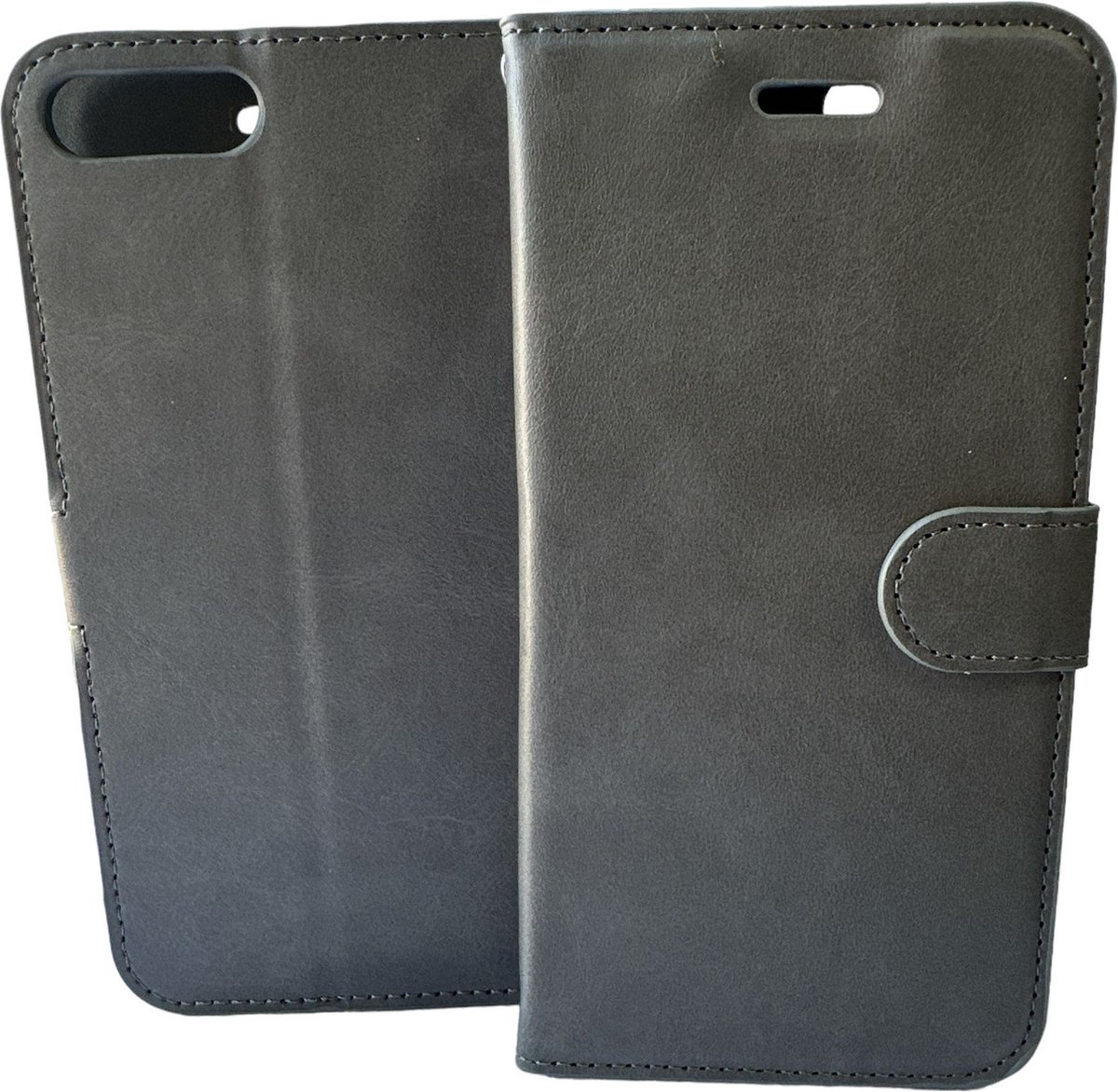 Bookcase Geschikt voor: iPhone 6 / 6s Grijs - portemonnee hoesje - ZT Accessoires