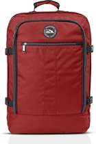 CabinMax Metz Reistas – Handbagage 20L Ryanair – Rugzak – Schooltas - 40x25x20 cm – Compact Backpack – Lichtgewicht – Oxide Rood