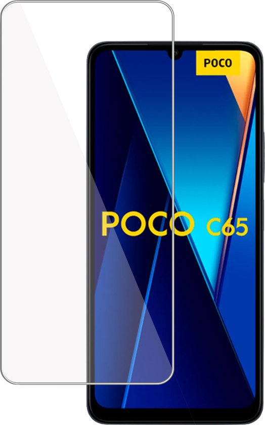Screenprotector geschikt voor Poco C65 Screenprotector – Gehard Glas - Proteqt+