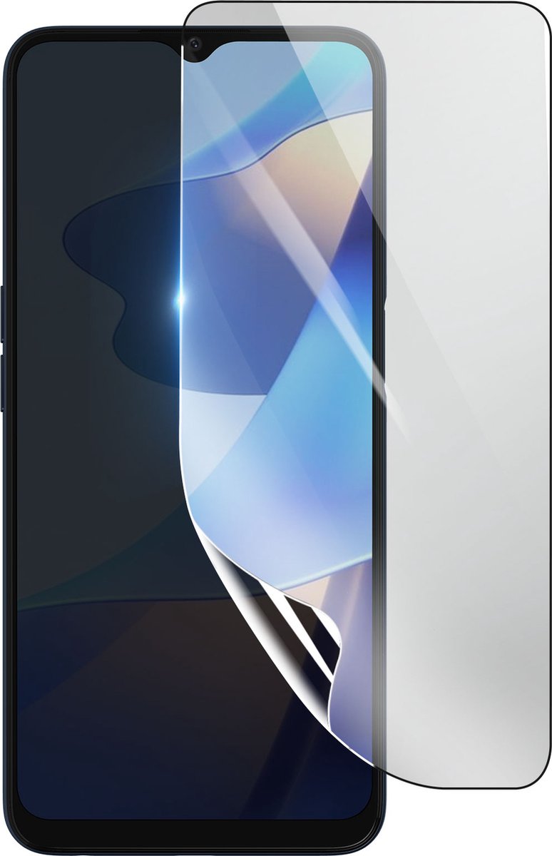 3mk, Geschikt voor Oppo A54s, Schokbestendige Hydrogel Screenprotector, Transparant