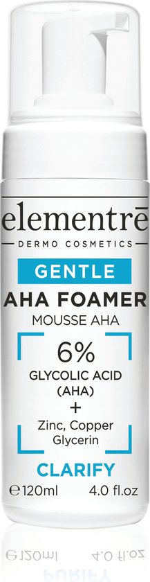 elementrē AHA Foamer 6% glycolzuur