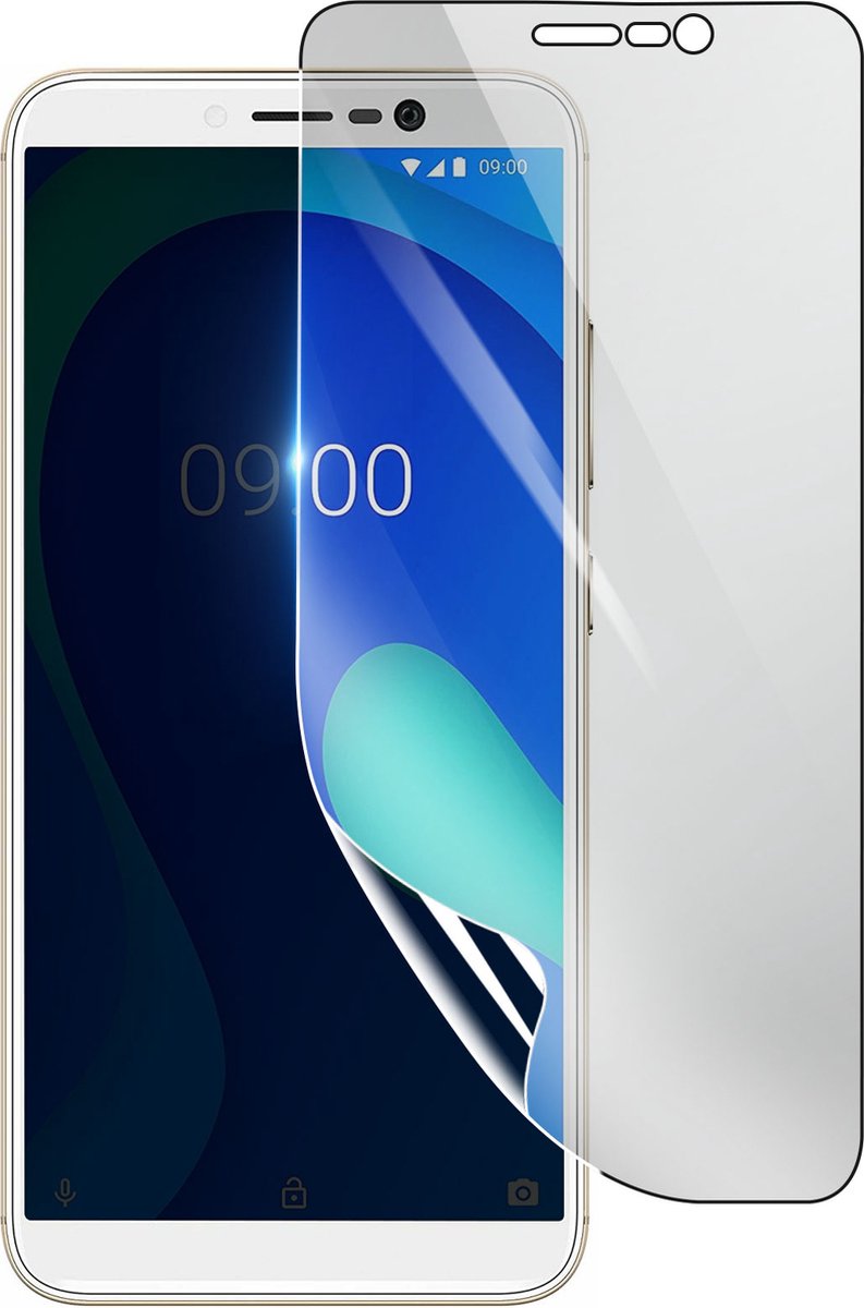 3mk, Geschikt voor Wiko Y80, Schokbestendige Hydrogel Screenprotector, Transparant