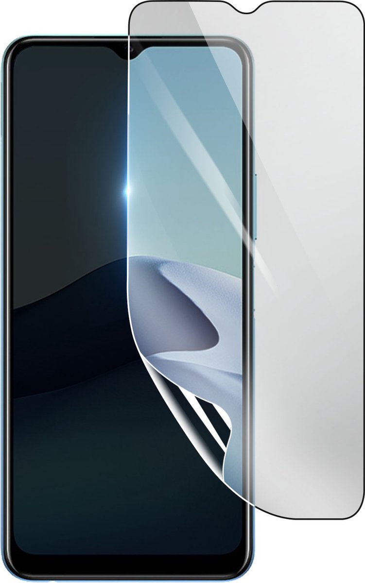 3mk, Geschikt voor Vivo Y20s, Schokbestendige Hydrogel Screenprotector, Transparant