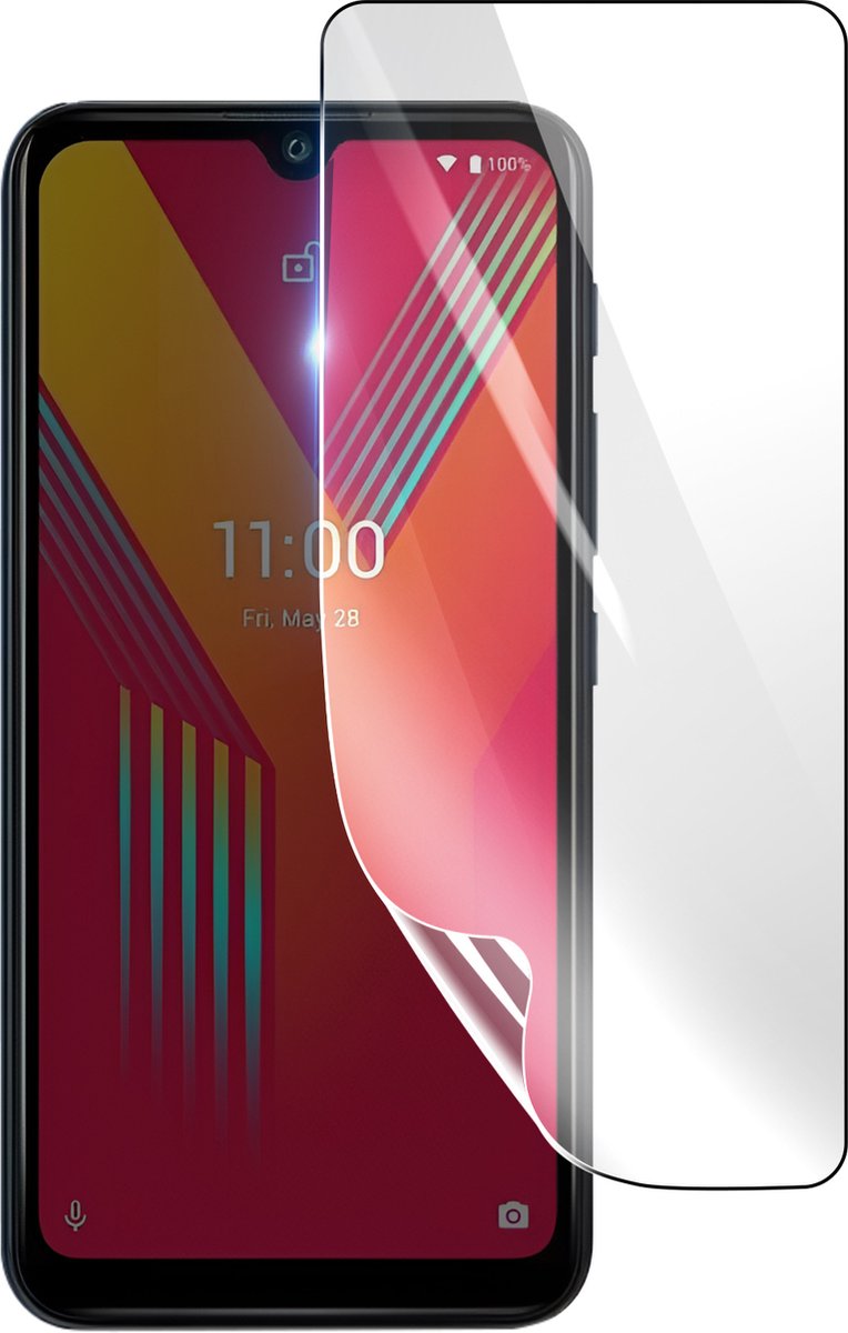 3mk, Geschikt voor Wiko Y62 Plus, Schokbestendige Hydrogel Screenprotector, Transparant