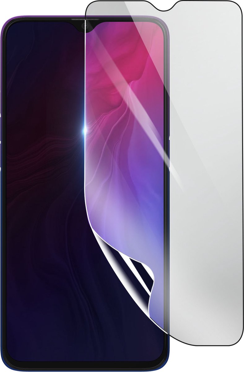 3mk, Geschikt voor Oppo Reno Z, Schokbestendige Hydrogel Screenprotector, Transparant