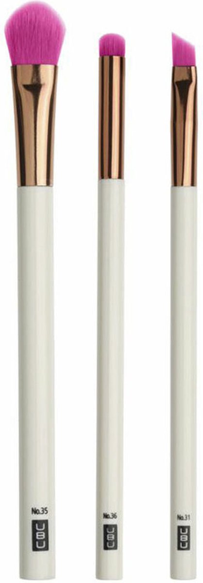 Oogschaduwborstel Ubu - Urban Beauty Limited Smoke 3 Stuks