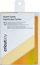 Cricut Insert Cards Cream / Holo R20 (10,8 cm x 14 cm) 12-pack
