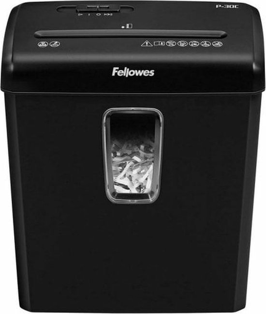 Fellowes Powershred® P-30C Papierversnipperaar - P4 - 6 vel - 15L - Fellowes