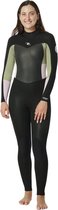 Rip Curl Dames Omega 4/3mm Gbs Rug Ritssluiting Wetsuit -