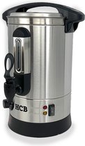 HCB® - Professionele Horeca Waterboiler - dubbelwandig - 6,3 liter - 230V - RVS / INOX - 30x27.5x42 cm (BxDxH) - 2.4 kg