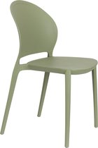 Feliz Style de vie Sjoerd chaise de jardin/chaise de salle à manger Vert - Set de 4