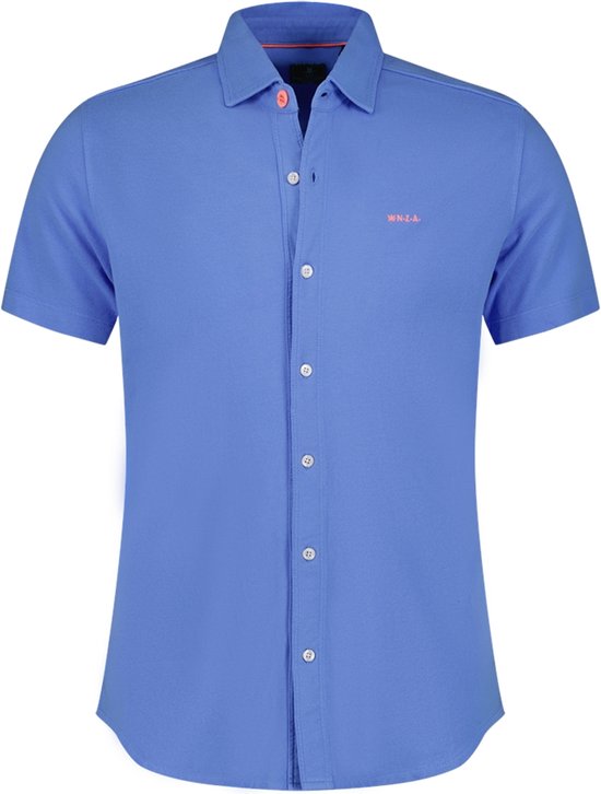 New Zealand Auckland Chemise Wills 24cn590s Bed Blue Homme Taille - L