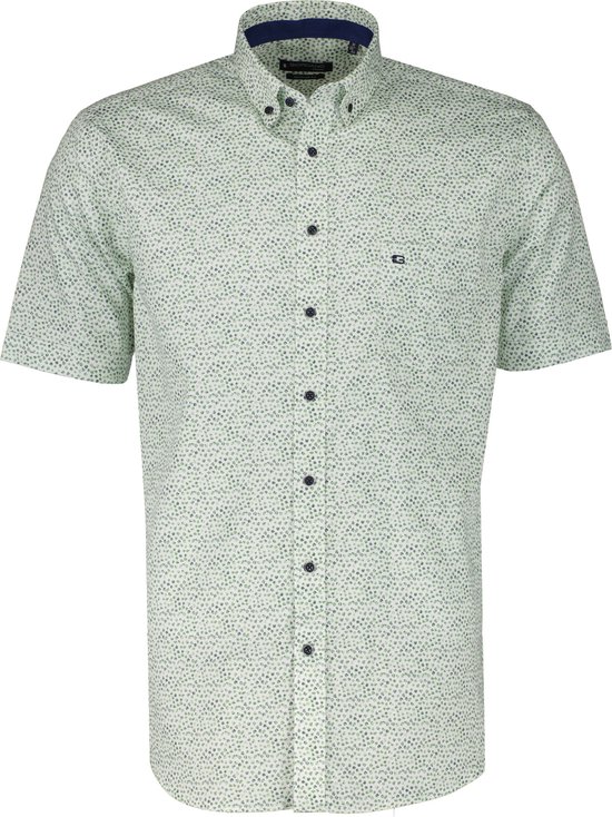Giordano Overhemd - Modern Fit - Groen - 4XL Grote Maten
