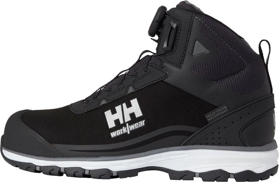 Helly Hansen Chelsea Evolution Mid Werkschoen S3 78262 - Mannen - Zwart/Oranje - 40