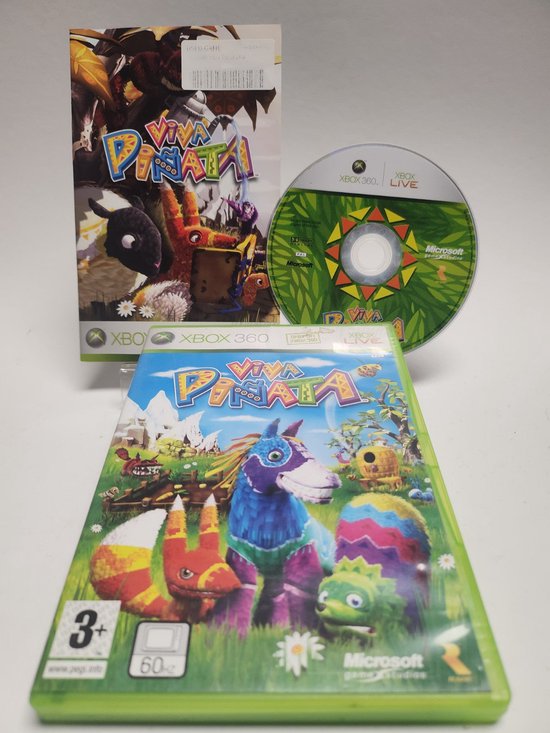 Lot De 2 Jeux Xbox 360 – Viva Piñata & Forza Motorsport 2 – Double Jeu Microsoft