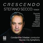 Stefano Secco, Kaunas City Symphony Orchestra - Crescendo (CD)