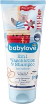 Babylove Babyshampoo douche- en waslotion 2in1, 200 ml