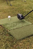 Rukket - Golf accessoires - Golfmat - 3 Verschillende lengtes - Verbeter je swing - Rubberen onderkant - Voor elke club - 62 x 40 cm