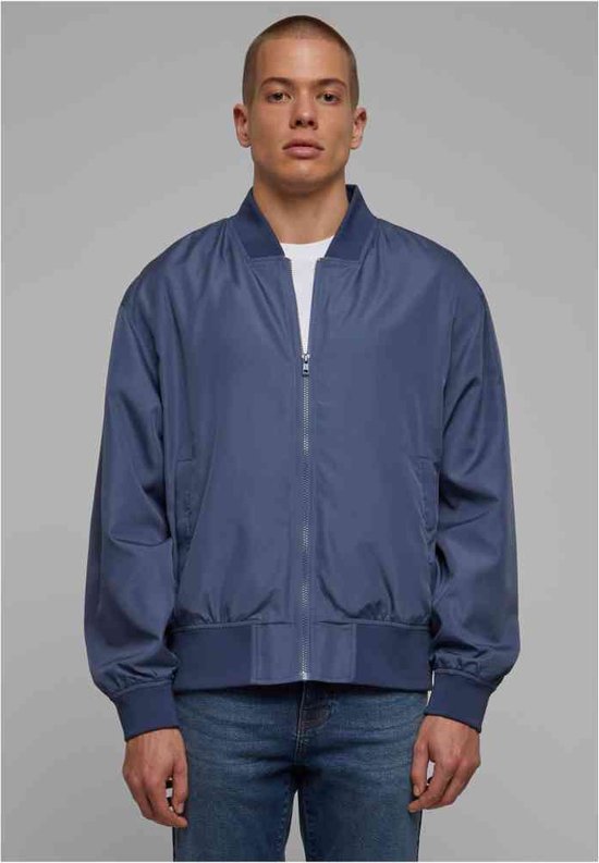 Urban Classics - Recycled Bomber jacket - XL - Blauw
