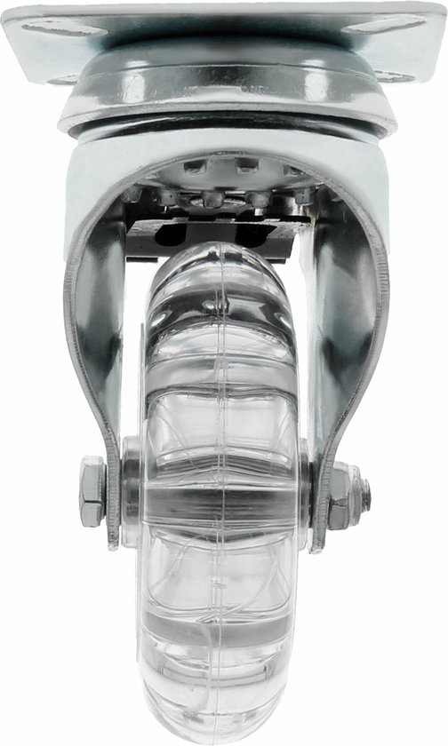 AMIG - Dubbele zwenkwielen 50mm - geen Rem / met Rem - 180-270KG
