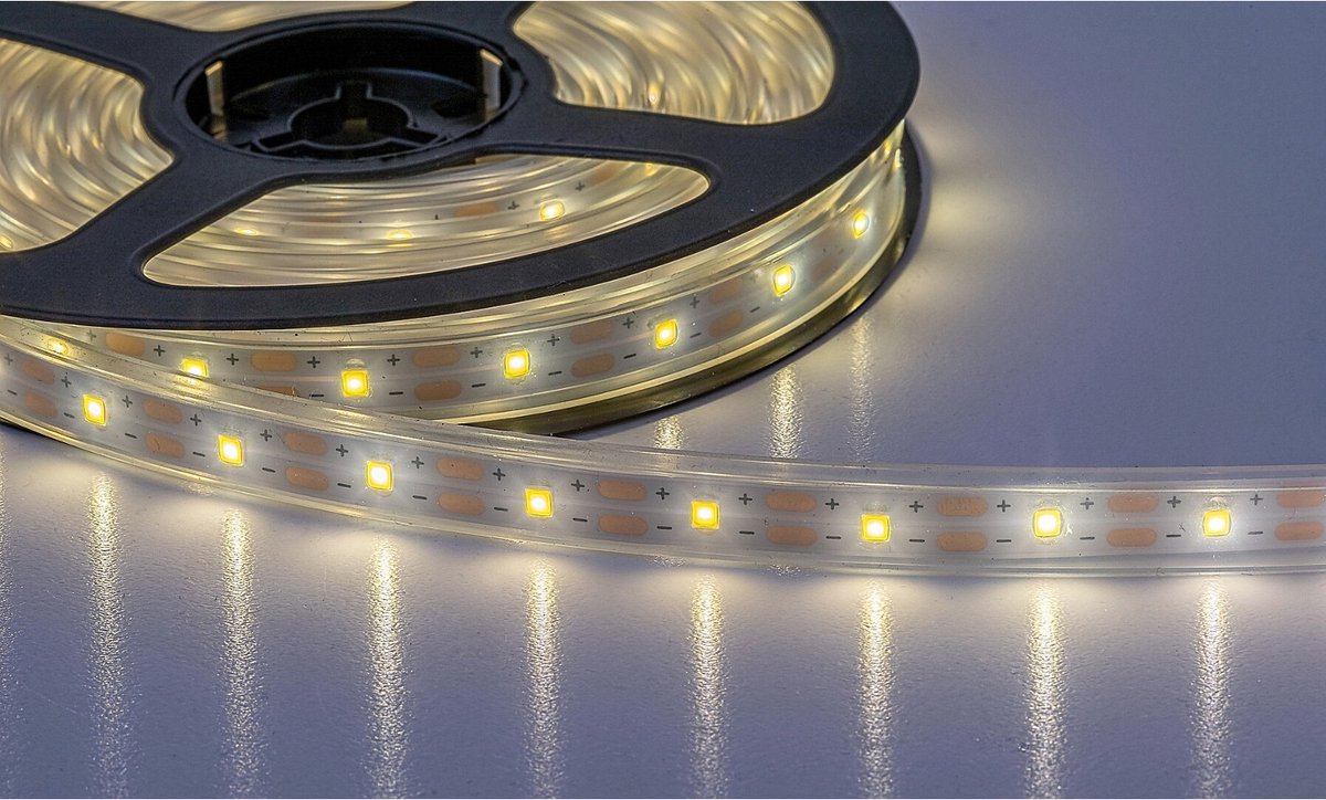 Rabalux Solarlamp buitenstrip vloerverlichting LED IP44 300 cm