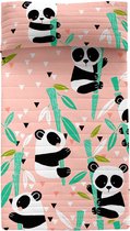 Sprei HappyFriday Moshi Moshi Roze 180 x 260 cm Pandabeer