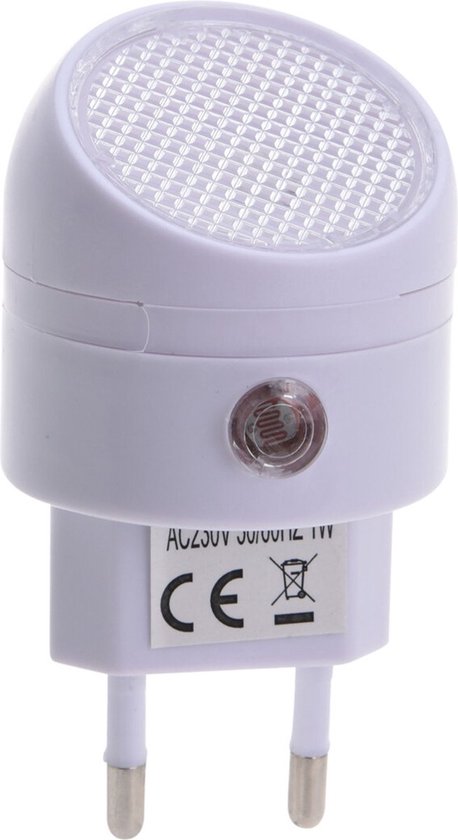 FX Light LED - Nachtlampje met sensor - voor in stopcontact - slaapkamer - 1 watt