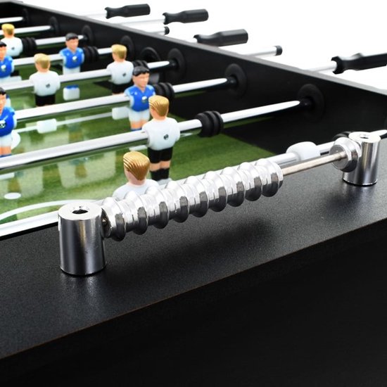 Table De Football Acier 60 Kg – 140 X 74,5 X 87,5 Cm – 22 Joueurs, 8 Barres – Jeu Intérieur