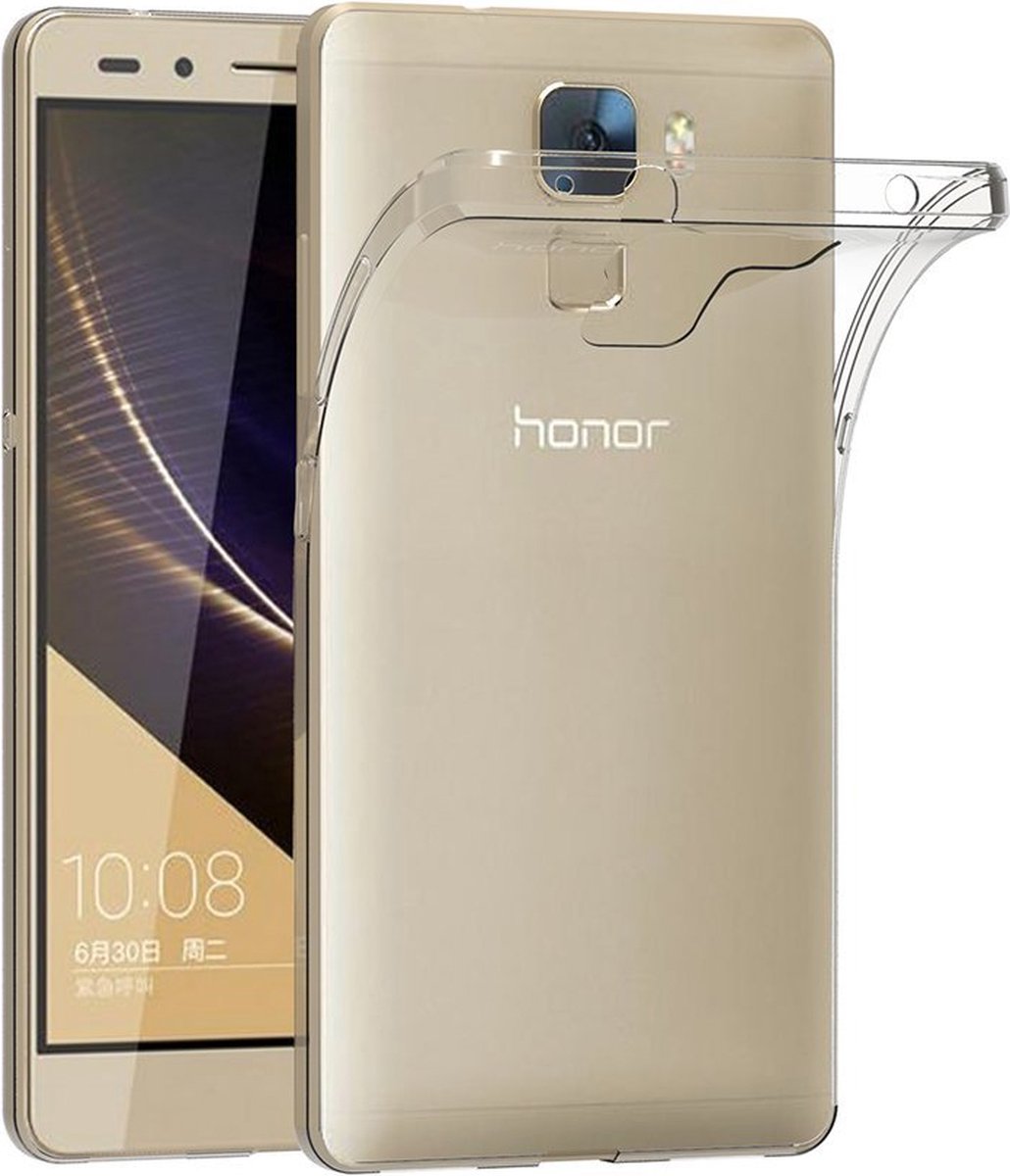 Hoesje voor Honor 7 backcover Shockproof siliconen Transparant