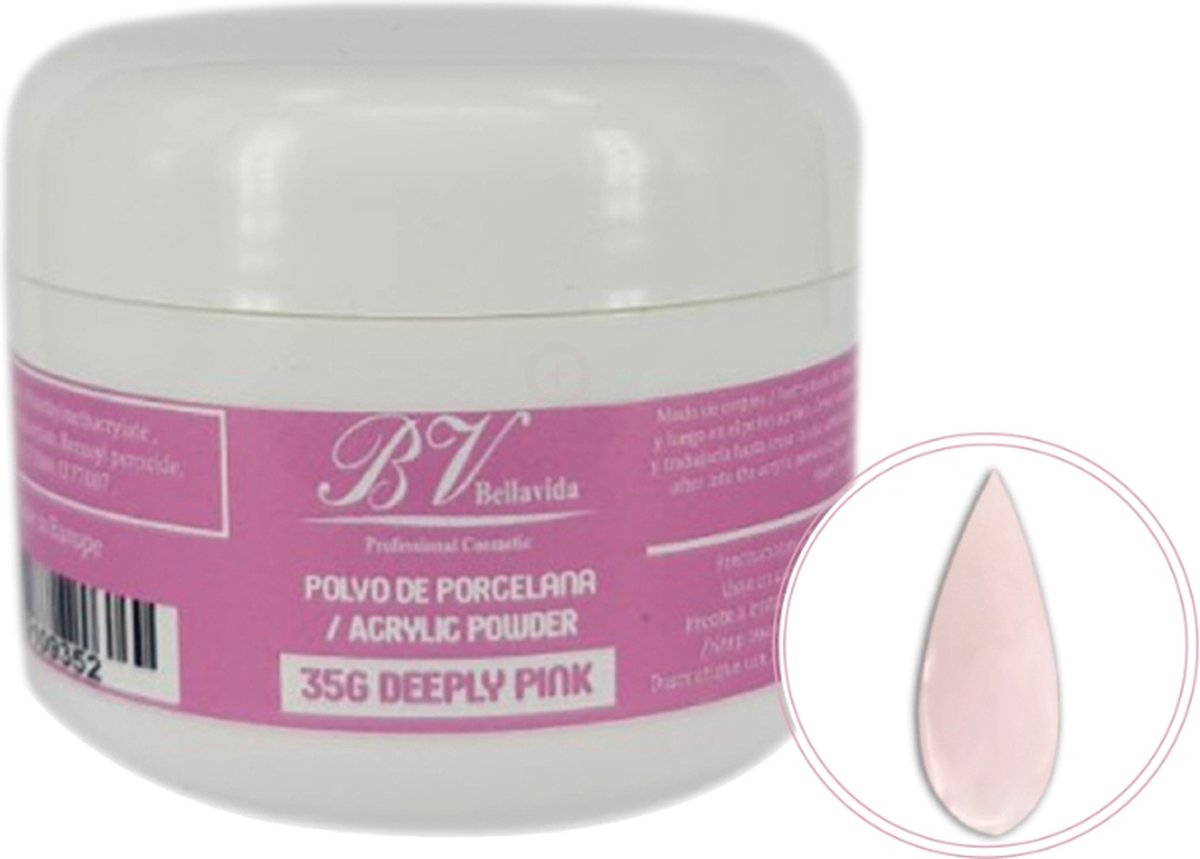 Goedkoopste Acrylic Powder 35g Deeply Pink