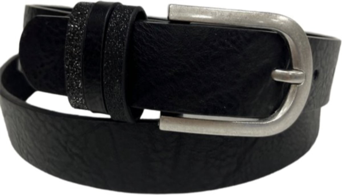 Riem - Zwart - Leer - Dames