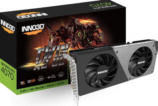 INNO3D GEFORCE RTX 4070 SUPER TWIN X2 OC - 12 GB videokaart