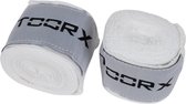Toorx Fitness Bandages de boxe - Élastiques - Bandages de boxe - Bandages pour les mains - Wit - 350 cm
