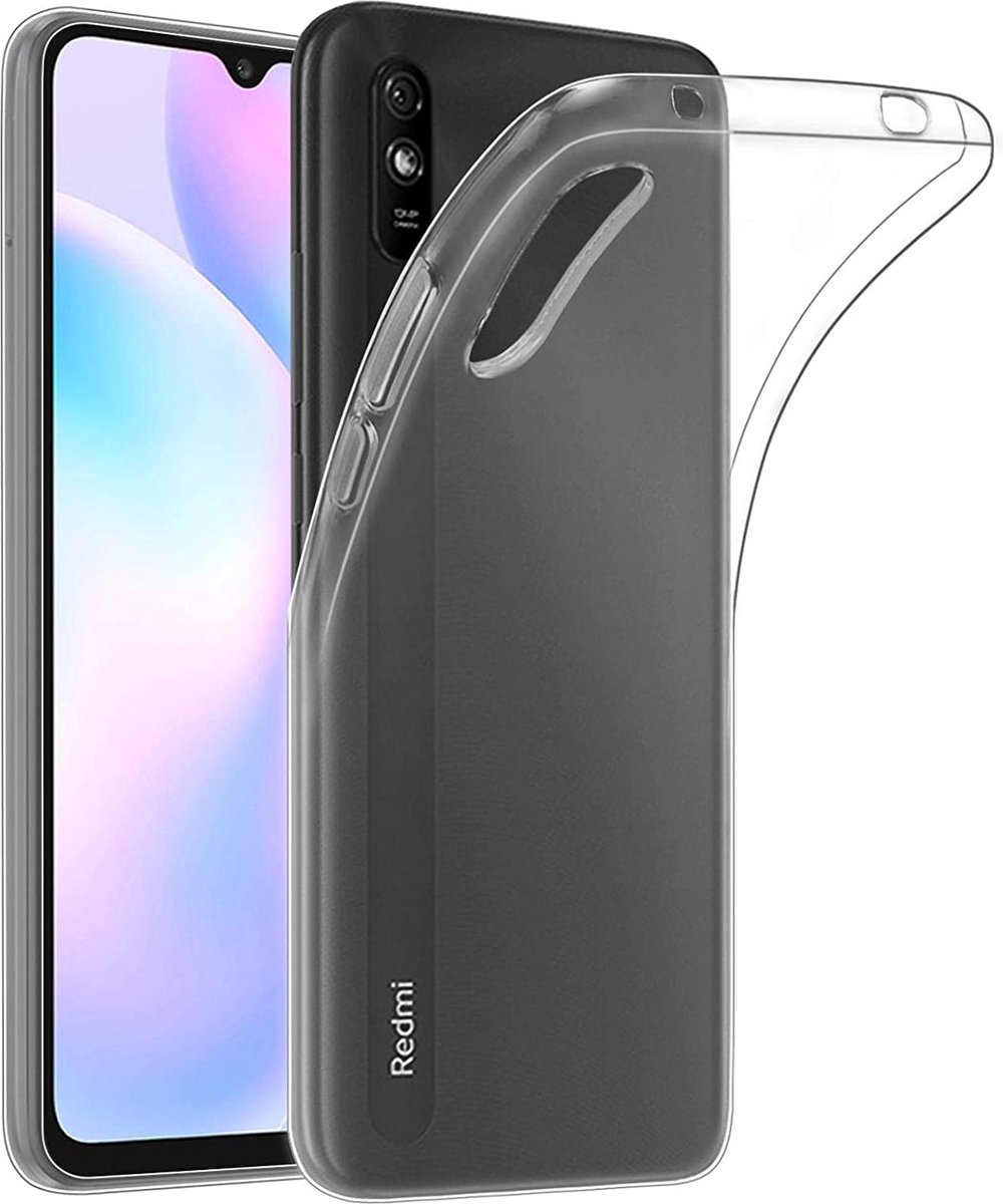 Hoesje voor Xiaomi Redmi 9A backcover Shockproof siliconen Transparant