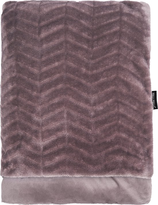 Relaxdays plaid, extra groot, van polyester, fleece, op 30 °C wasbaar, BxD 200 x 220 cm, zachte woondeken, beige kleur