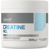 Creatine - Creatine HCL 300g - OstroVit - Black Currant & Cherry - Supplement