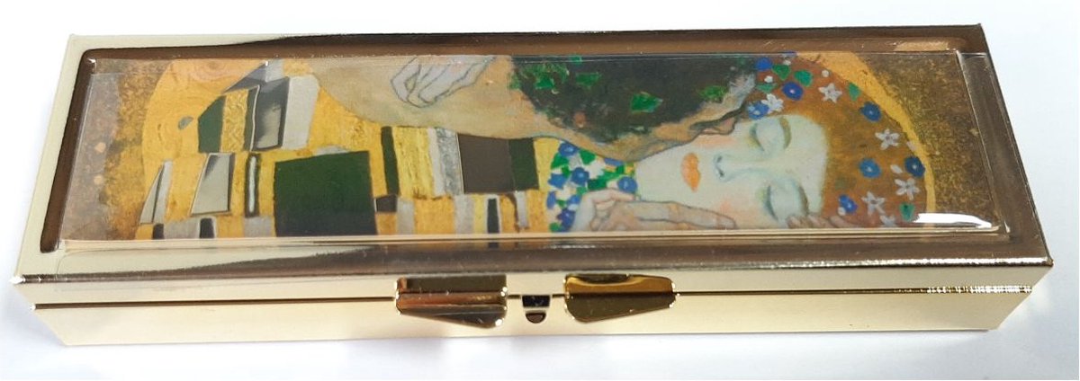 Goedkoopste Pillendoosje 7 dagen Gustav Klimt De Kus