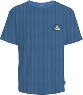 Jack & Jones T-shirt Jcoaop Chestprint Tee Ss Crew Neck 12257939 Côte du Pacific Taille Homme - XXL