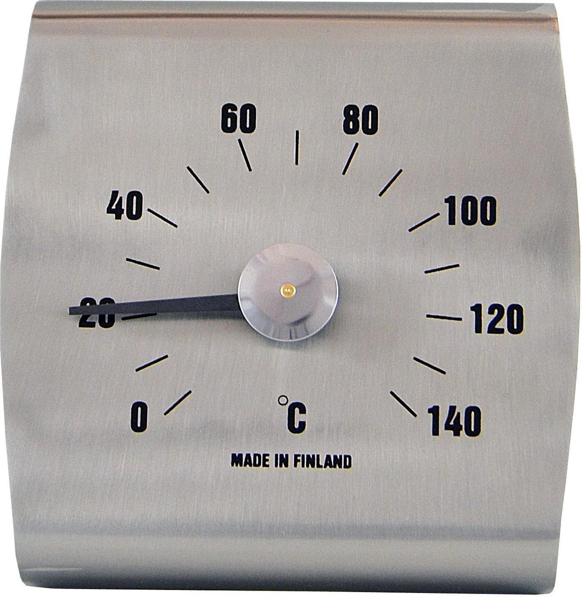 Saunia - Moderne sauna thermometer, RVS - saunia