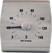 Saunia - Moderne sauna thermometer, RVS