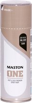 Maston ONE - spuitlak - hoogglans - grijsbeige (RAL 1019) - 400 ml