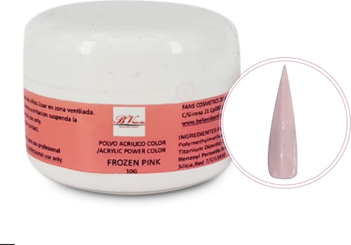 Goedkoopste Acrylic Powder 10g Frozen Pink