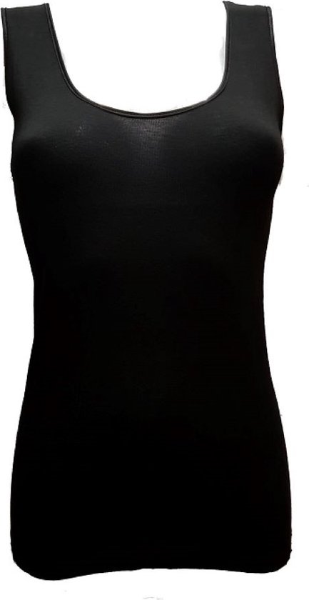 Toker dames hemd Glad 204/1 | MAAT 40/42 |100% katoen | zwart