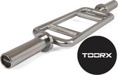 Toorx Fitness Olympic Triceps Bar BCO-86 - avec ressorts de blocage