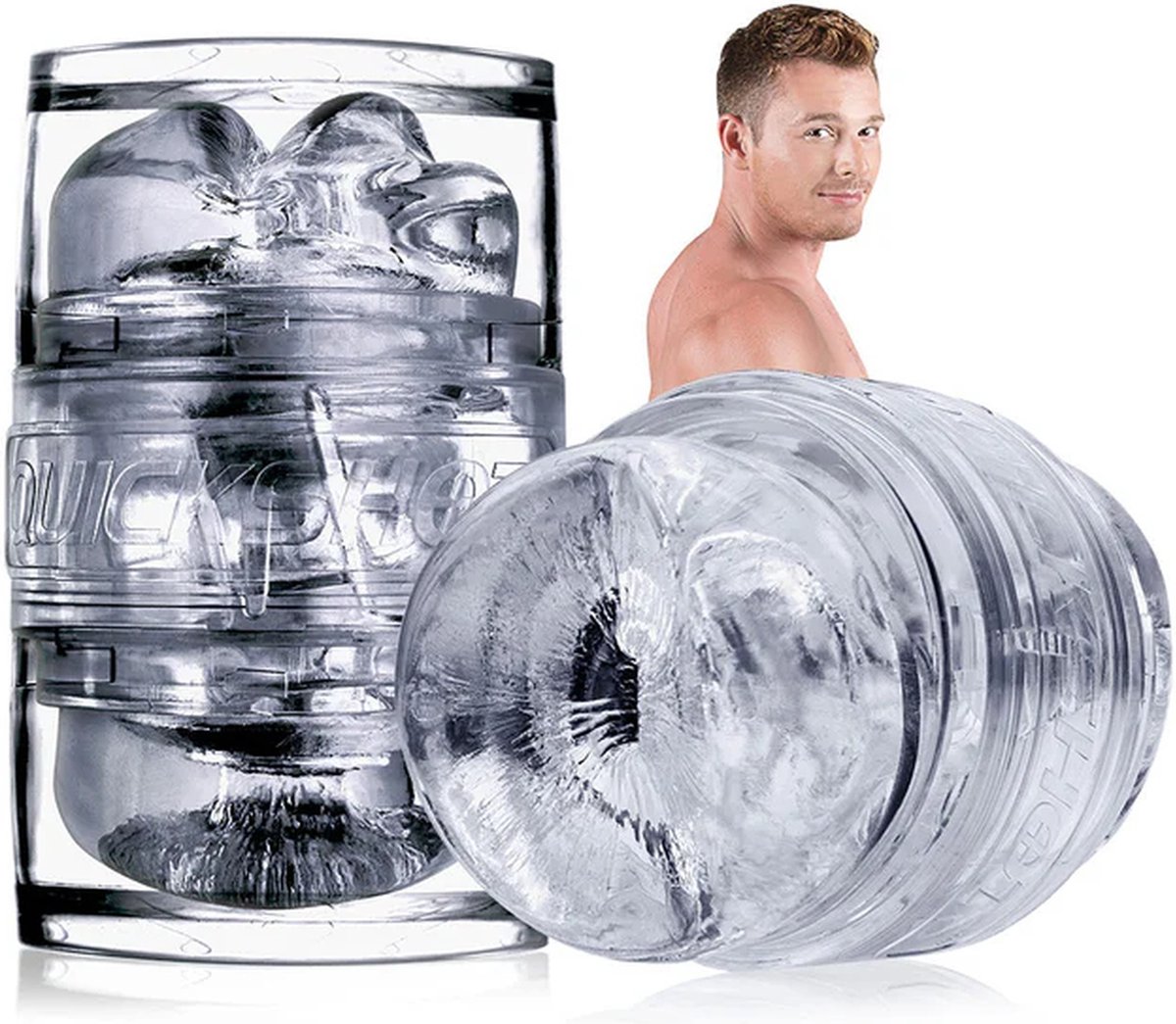 Goedkoopste Fleshjack Quickshot Brent Corrigan - SuperSkin masturbator, seksspeeltje, uiterst realistisch